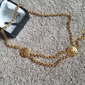 CHANEL Vintage CC Coin Medallion Belt!!!